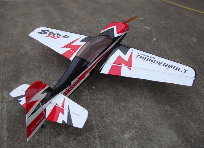 Skyline SBach 342 30CC 73''/1860mm Pre-hinged Carbon Fiber Aerobatic RC Airplane A